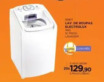 Benoit Lav. de roupas electrolux oferta