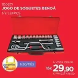 Benoit Jogo de soquetes benoá oferta