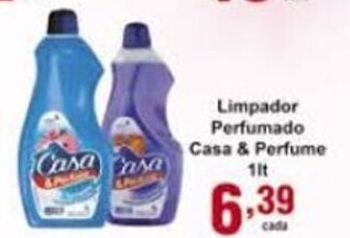 Rossi Supermercado Limpador Perfumado Casa & Perfume 1L oferta