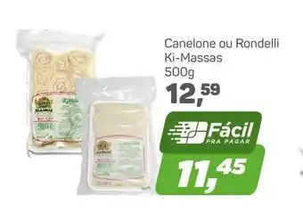 Canelone ou Rondelli Ki-Massas 500g