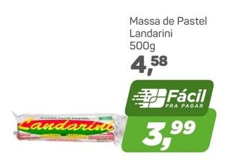 Massa De pastel Landarini 500g