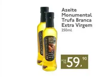 Perini Azeite Monumental Trufa Branca Extra Virgem 250ml oferta