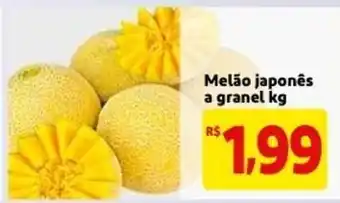Mercado Extra Melao japones a granel 1kg oferta