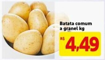 Mercado Extra Batata comum a granel 1kg oferta