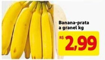 Banana-prata a granel 1kg