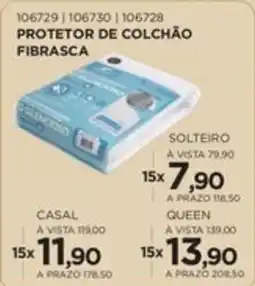 Benoit Protetor de colchão fibrasca oferta