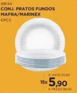 Benoit Conj. pratos fundos mafra/marinex oferta