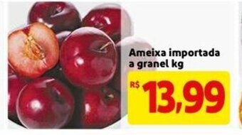 Mercado Extra Ameixa Importada a granel 1kg oferta