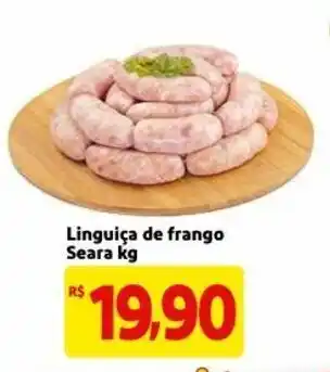 Mercado Extra Linguica de Frango Seara 1kg oferta