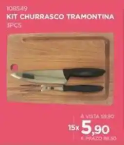 Benoit Kit churrasco tramontina oferta