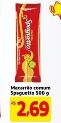 Mercado Extra Macarrao comum spaguetto 500g oferta