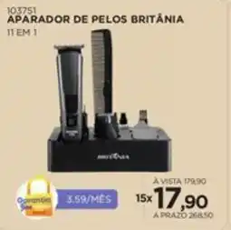 Benoit Aparador de pelos britânia 11 em 1 oferta