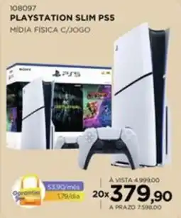 Benoit Playstation slim pss mídia física c/jogo oferta