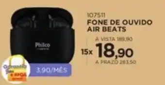 Benoit Fone de ouvido air beats oferta