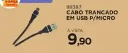 Benoit Cabo trancado em usb p/micro oferta