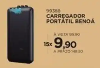 Benoit Carregador portátil benoá oferta