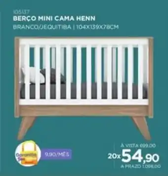 Benoit Berço mini cama henn oferta