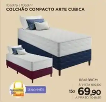 Benoit COLCHÃO COMPACTO ARTE CUBICA oferta