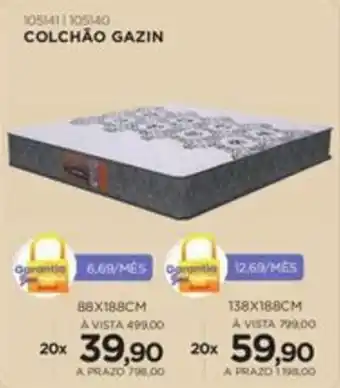 Benoit Colchão gazin oferta