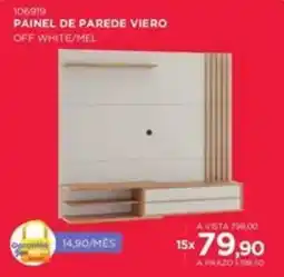 Benoit Painel de parede viero off white/mel oferta