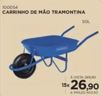 Benoit Carrinho de mão tramontina oferta