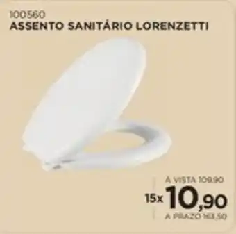 Benoit Assento sanitário lorenzetti oferta