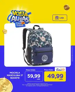 Casa Freitas Mochila masculina 17 seanite oferta