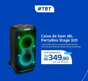 Nagem Caixa de Som JBL PartyBox Stage 320 oferta