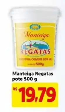 Manteiga Regatas pote 500g