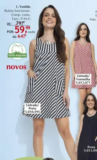 Quatro Estações Vestido oferta