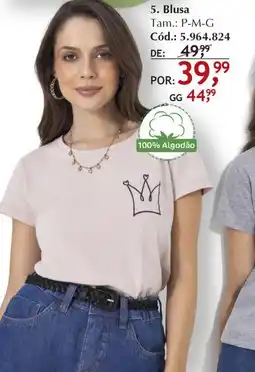 Quatro Estações Blusa oferta