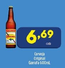 Arena Atacado Cerveja Original Garrafa 600ml oferta