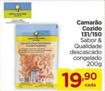 Carrefour Camarao Cozido 130/150 200g oferta