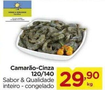 Carrefour Camarao-Cinza 120/140 oferta