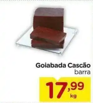 Carrefour Goiabada Cascao barra 1kg oferta