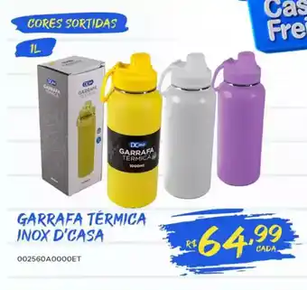 Casa Freitas Garrafa térmica inox d'casa oferta