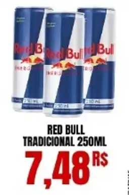 Mercadão Atacadista Red bull tradicional oferta