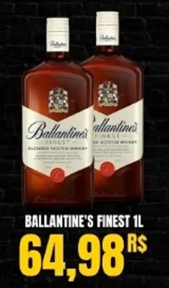 Mercadão Atacadista Ballantine's finest oferta