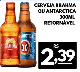 ServBem Cerveja brahma ou antarctica retornável oferta