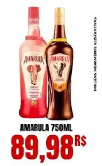 Mercadão Atacadista Amarula oferta