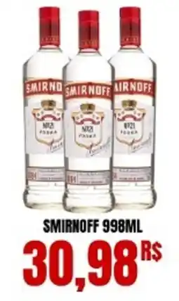 Mercadão Atacadista Smirnoff oferta