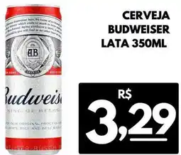 ServBem Cerveja budweiser lata oferta