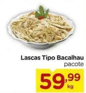 Carrefour Lascas tipo bacalhau pacote 1kg oferta
