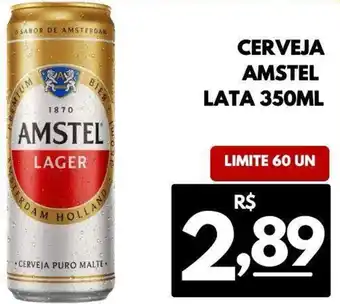 ServBem Cerveja amstel lata oferta