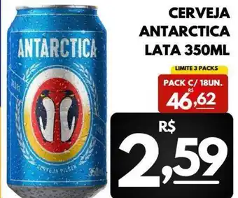 ServBem Cerveja antarctica lata oferta