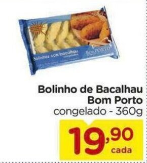 Carrefour Bolinho de Bacalhau Bom Porto 360g oferta