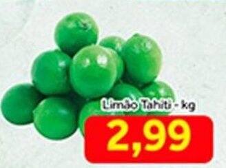 Shibata Supermercados Limao Tahiti 1kg oferta