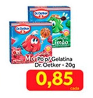 Shibata Supermercados Po p/ Gelatina Dr.Oetker 20g oferta