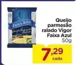 Carrefour Faixa azul - queijo parmesão ralado vigor oferta