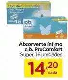 Carrefour Leve - absorvente intimo o.b oferta